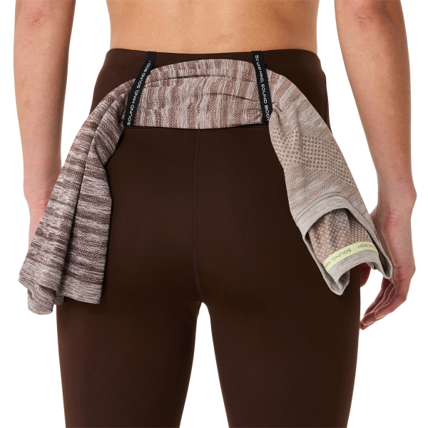 Asics Road High Waist 8in Sprinter Shorts - Coffee