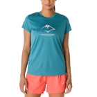 Asics Fujitrail Logo Camiseta - Atlantis Blue