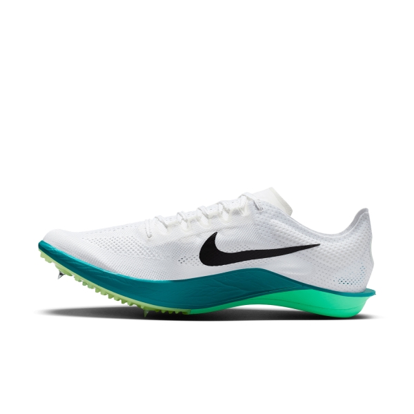 Nike ZoomX Dragonfly 2 - White/Black/Bright Spruce/Electric Algae