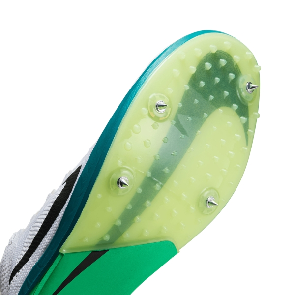 Nike ZoomX Dragonfly 2 - White/Black/Bright Spruce/Electric Algae