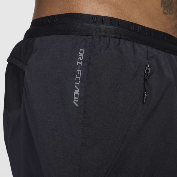 Nike Run Division 2 in 1 4in Shorts - Black/Blkref