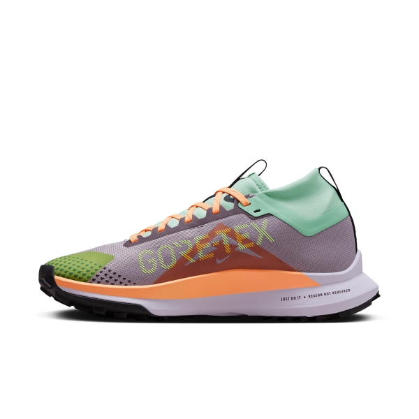 Nike React Pegasus Trail 4 GTX - Purple Smoke/Peach Cream/Enamel Green