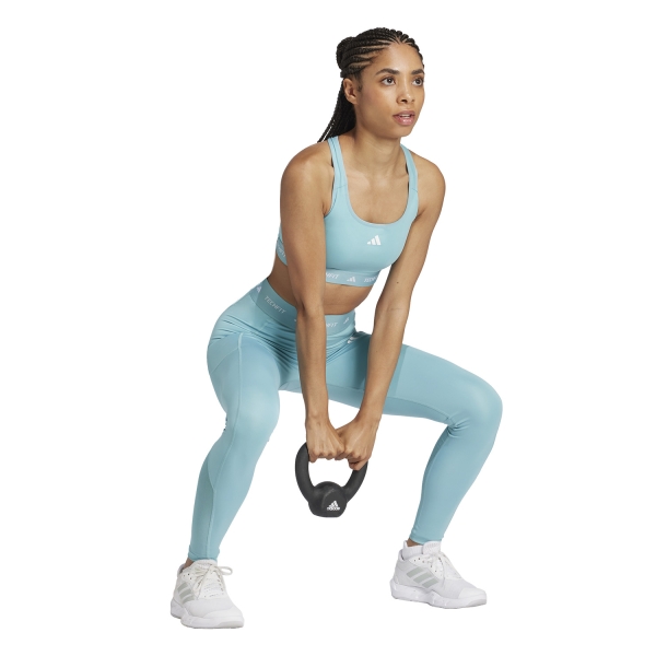 adidas TechFIT Sports Bra - Mint Ton