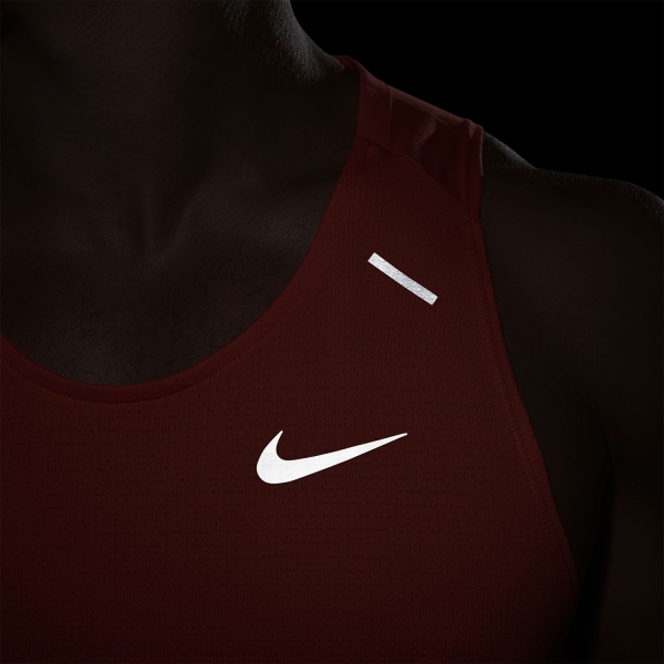 Nike Dri-FIT Rise 365 Canotta - Light Wild Mango/Reflective Silver
