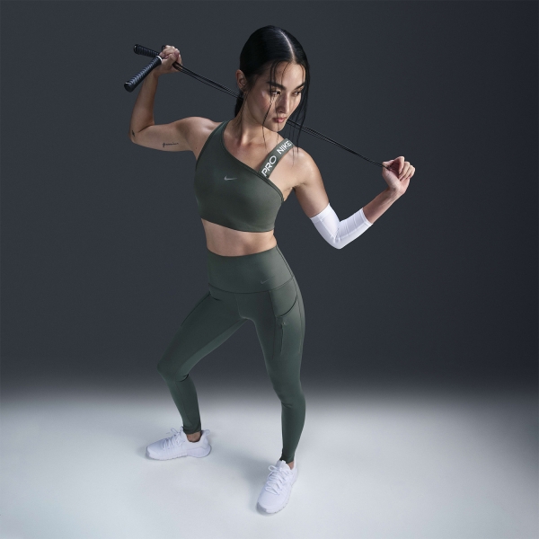 Nike Dri-FIT Go Tights - Vintage Green/Black