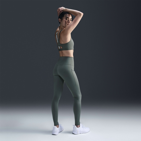 Nike Dri-FIT Go Tights - Vintage Green/Black