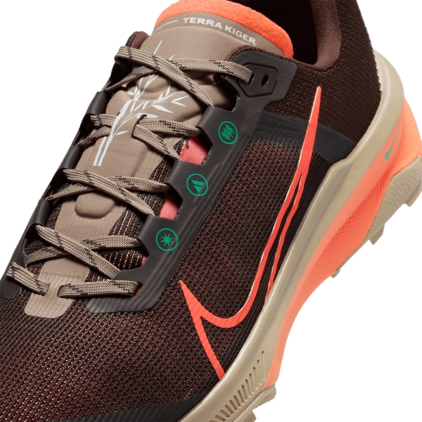 Nike React Terra Kiger 9 - Velvet Brown/Hyper Crimson/Khaki