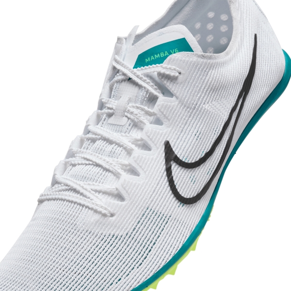 Nike Zoom Mamba 6 - White/Black/Bright Spruce/Vapor Green