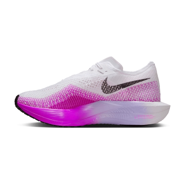 Nike ZoomX Vaporfly Next% 3 - White/Black/Vivid Purple/Purple Agate