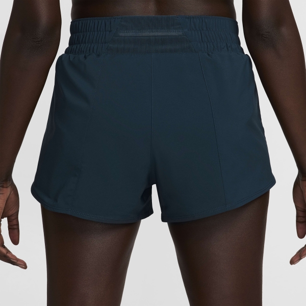 Nike Dri-FIT One 3in Shorts - Armory Navy/Reflective Silver