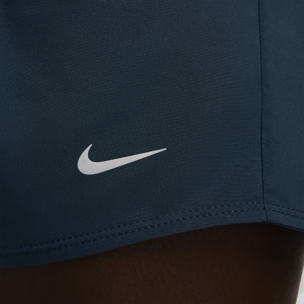 Nike Dri-FIT One 3in Shorts - Armory Navy/Reflective Silver