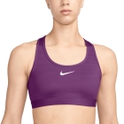 Nike Swoosh Dri-FIT Sports Bra - Hot Fuchsia/White