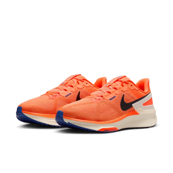 Nike Air Zoom Structure 25 Wide - Hyper Crimson/Black/Astronomy Blue