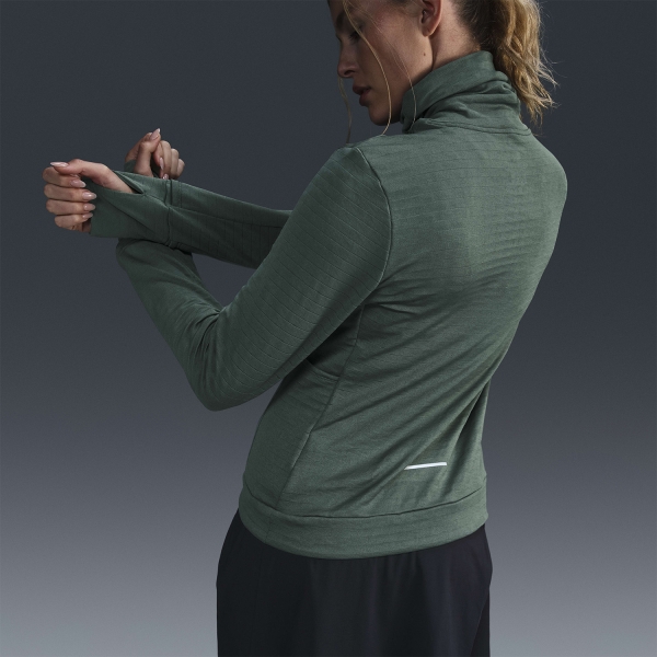 Nike Therma-FIT Element Swift Shirt - Vintage Green/Reflective Silver