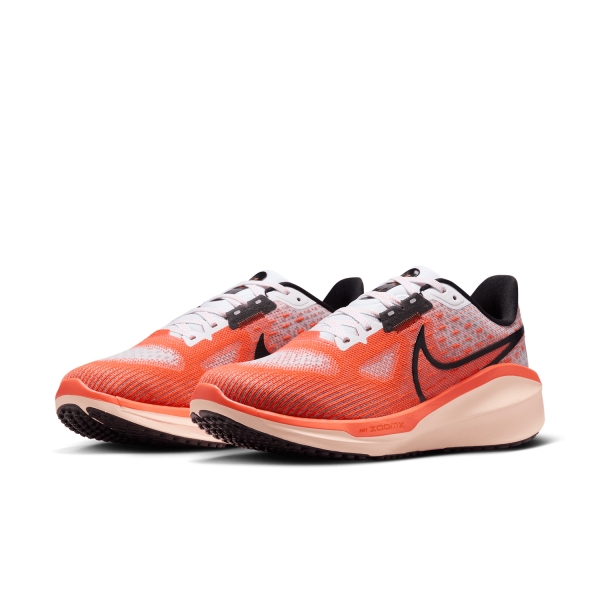 Nike Vomero 17 - White/Light Wild Mango/Crimson Tint/Black