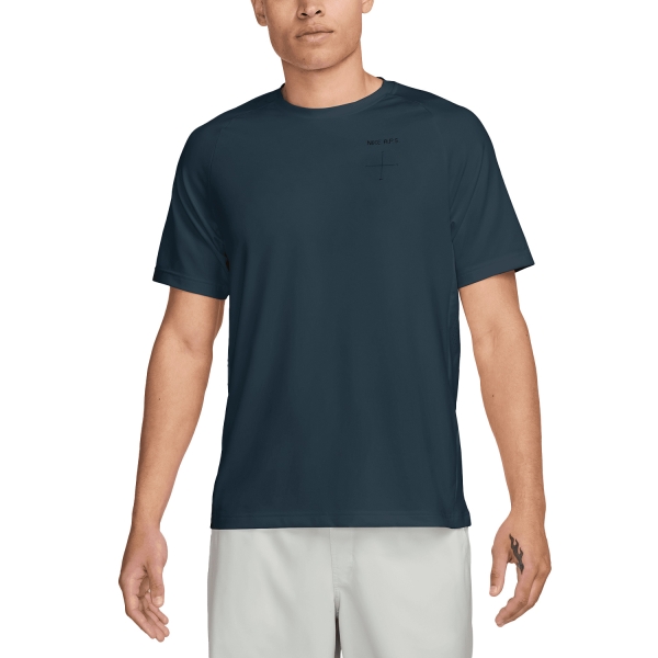 Maglietta Training Uomo Nike Nike A.P.S. Maglietta  Armory Navy/Black  Armory Navy/Black 