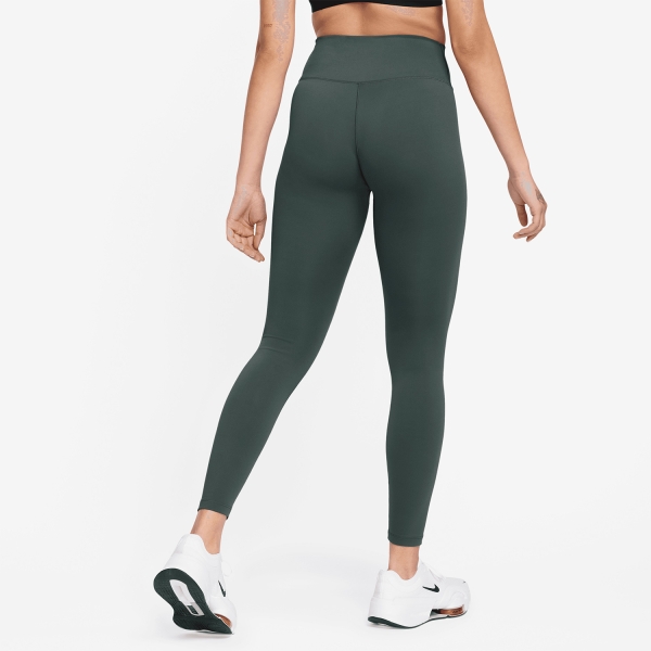 Nike One Logo Tights - Vintage Green/Black