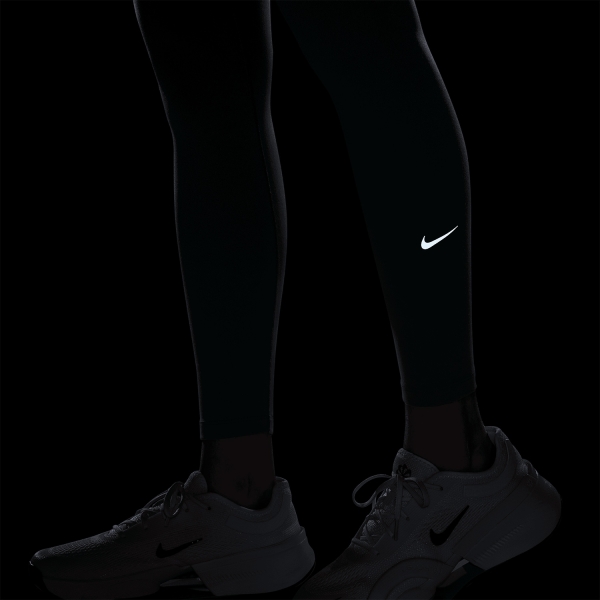 Nike One Logo Tights - Vintage Green/Black