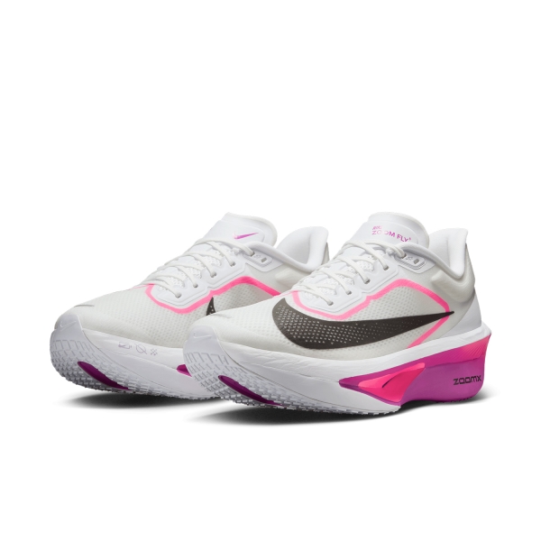 Nike Zoom Fly 6 - White/Black/Vivid Grape/Hyper Pink