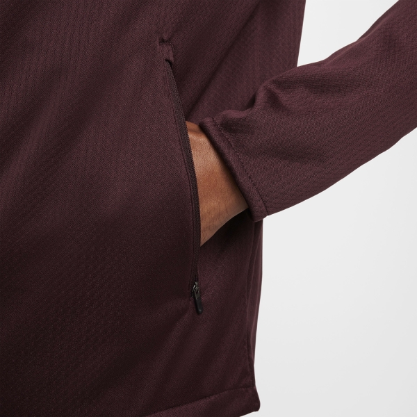 Nike Sphere Miler Giacca - Burgundy Crush/Reflective Silver