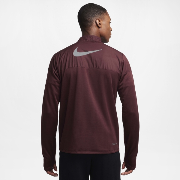 Nike Sphere Camisa - Burgundy Crush/Reflective Silver