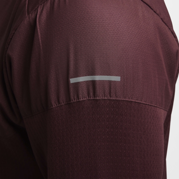 Nike Sphere Camisa - Burgundy Crush/Reflective Silver