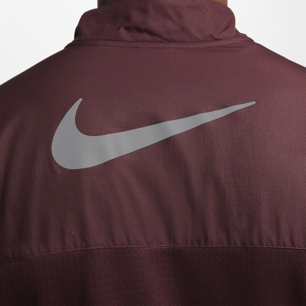 Nike Sphere Camisa - Burgundy Crush/Reflective Silver