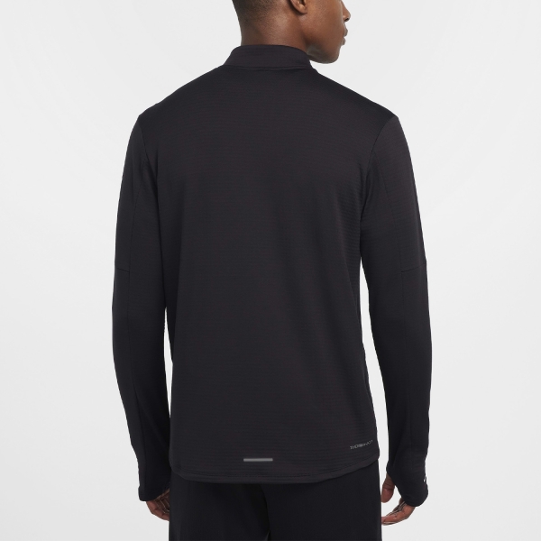 Nike Therma-FIT Pro Maglia - Black/Reflective Silver