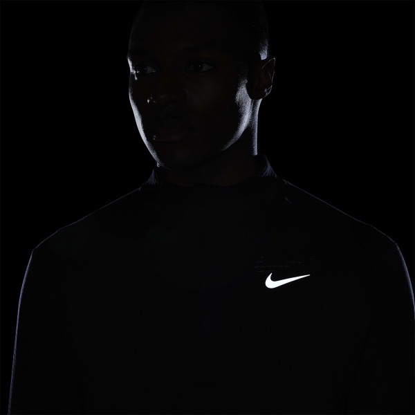 Nike Therma-FIT Pro Maglia - Black/Reflective Silver