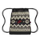Nike Heritage Graphic Bolsa - Black/Coconut Milk/University Red