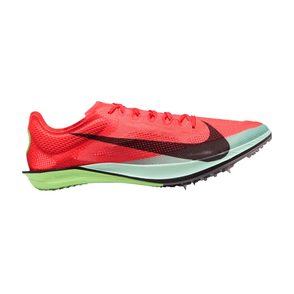 Scarpe Racing Uomo Nike ZoomX Dragonfly 2 Elite  Bright Crimson/Lime Blast/Mint Foam/Cave Purple FZ9315600