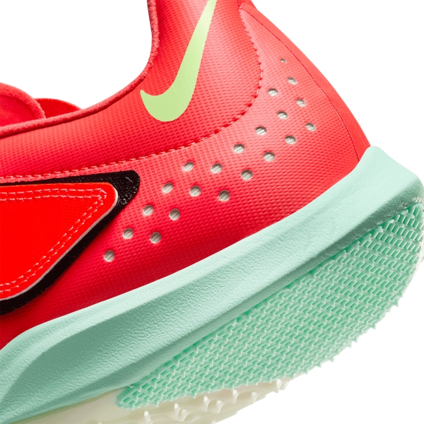 Nike Air Zoom LJ Elite - Bright Crimson/Washed Coral/Lime Blast