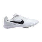 Nike Zoom Rival Distance - White/Black/Metllic Silver