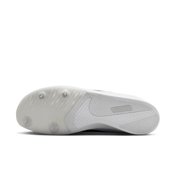 Nike Zoom Rival Distance - White/Black/Metllic Silver
