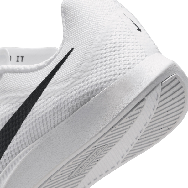 Nike Zoom Rival Distance - White/Black/Metllic Silver