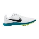 Nike Zoom Rival Distance - White/Black/Bright Spruce/Vapor Green