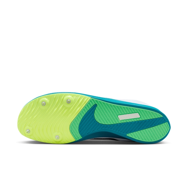 Nike Zoom Rival Distance - White/Black/Bright Spruce/Vapor Green