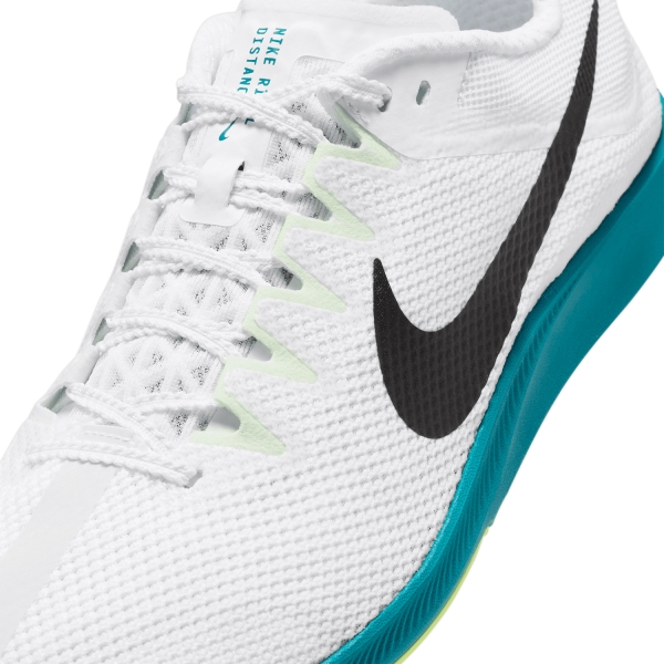 Nike Zoom Rival Distance - White/Black/Bright Spruce/Vapor Green