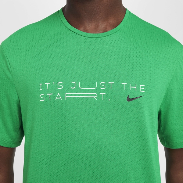 Nike Rise 365 Kipchoge Camiseta - Stadium Green/Black/Reflective Silver