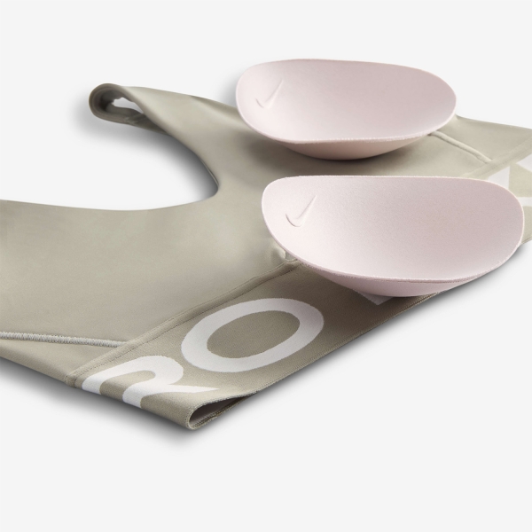 Nike Indy Plunge Reggiseno Sportivo -  Light Army/Light Orewood Brown/White