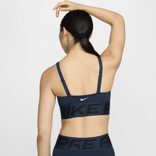 Nike Indy Plunge Sujetador Deportivo - Armory Navy/Black/White