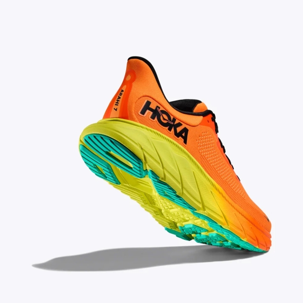 Hoka Arahi 7 - Electric Tangerine/Black