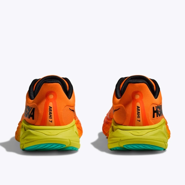 Hoka Arahi 7 - Electric Tangerine/Black