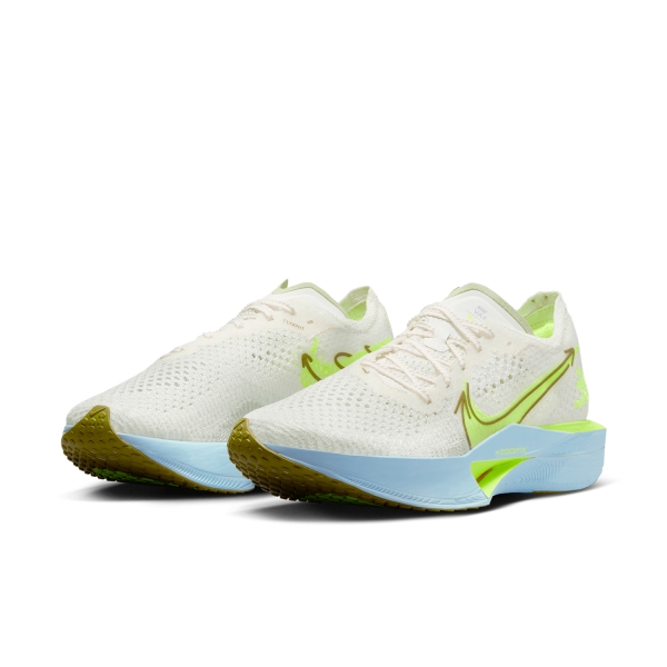 Nike ZoomX Vaporfly Next% 3 - Sail/Glacier Blue/Olive Aura/Volt
