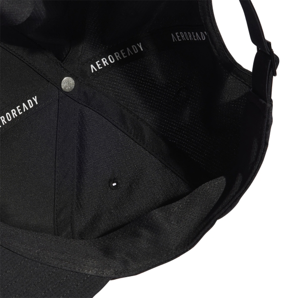 adidas Essential AEROREADY Logo Cappello - Black/White