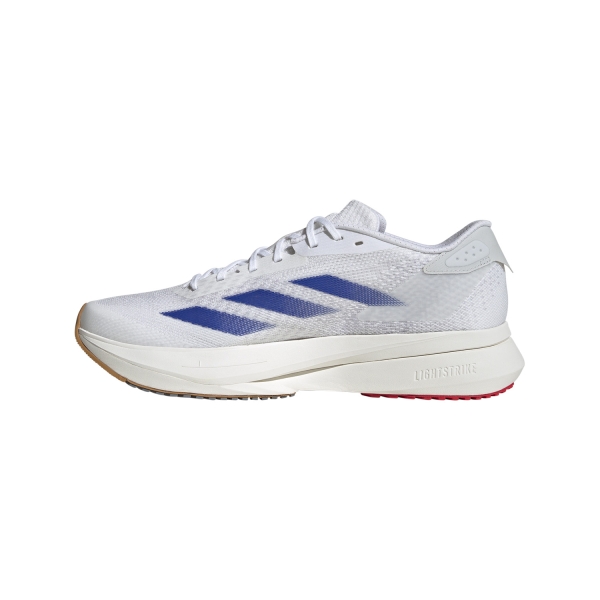 adidas adizero SL 2 - Cloud White/Team Royal Blue/Pure Ruby