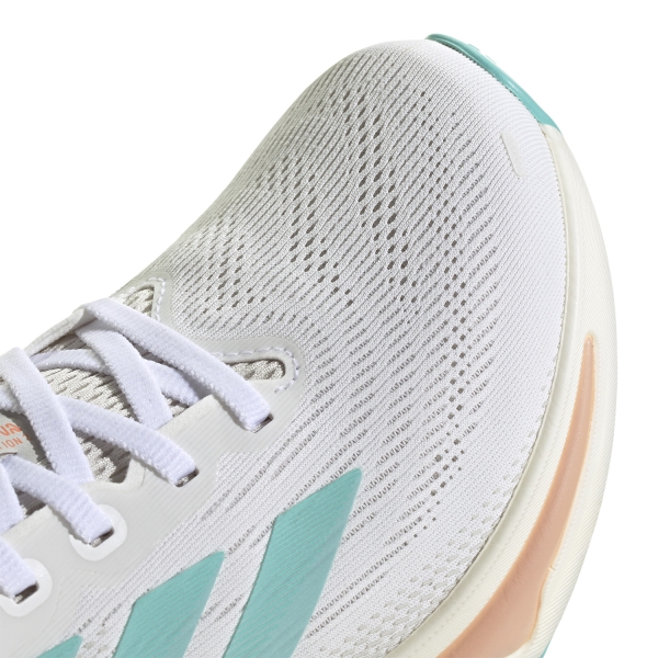 adidas Supernova Solution 2 - Cloud White/Flash Aqua/Powder Coral