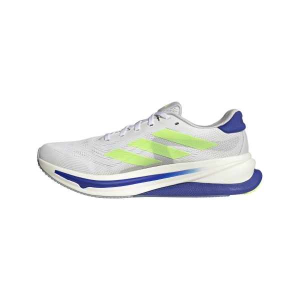 adidas Supernova Solution 2 - Cloud White/Lucid Lemon/Lucid Blue