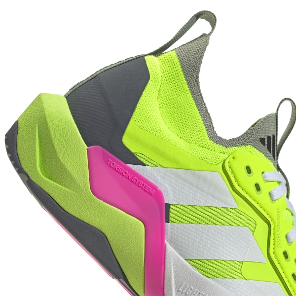 adidas Rapidmove ADV 2 Trainer - Lucid Lemon/FTWR White/Lucid Pink