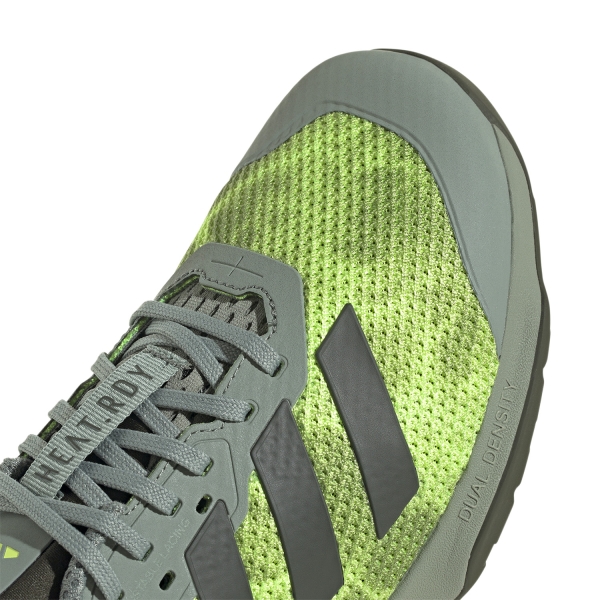 adidas Dropset 3 Trainer - Silver Green/Night Cargo/Lucid Lemon